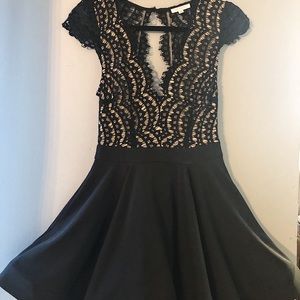 Black Luxxel Dress Size Medium